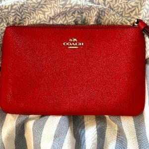 Hot Pink Coach Wristlet